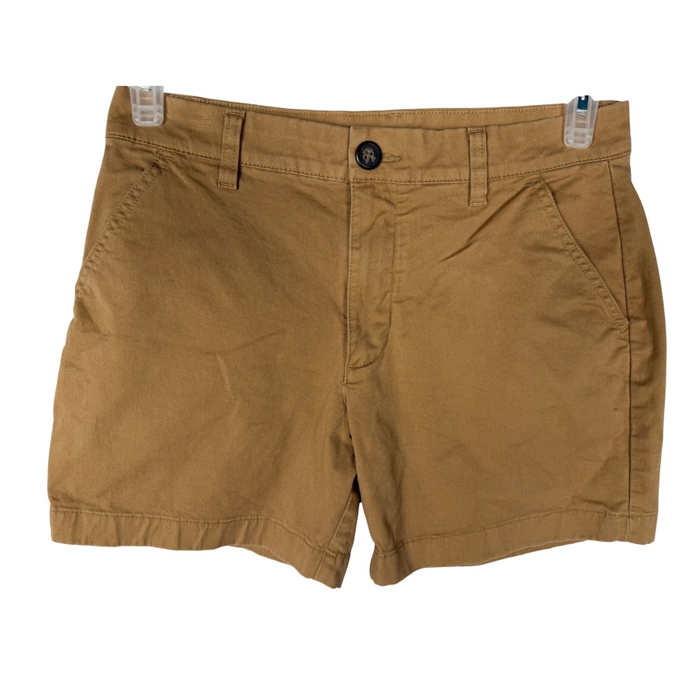Chubbies Cotton  5.5" Inseam Chino Shorts Men 32 Khaki Tan Preppy Coastal